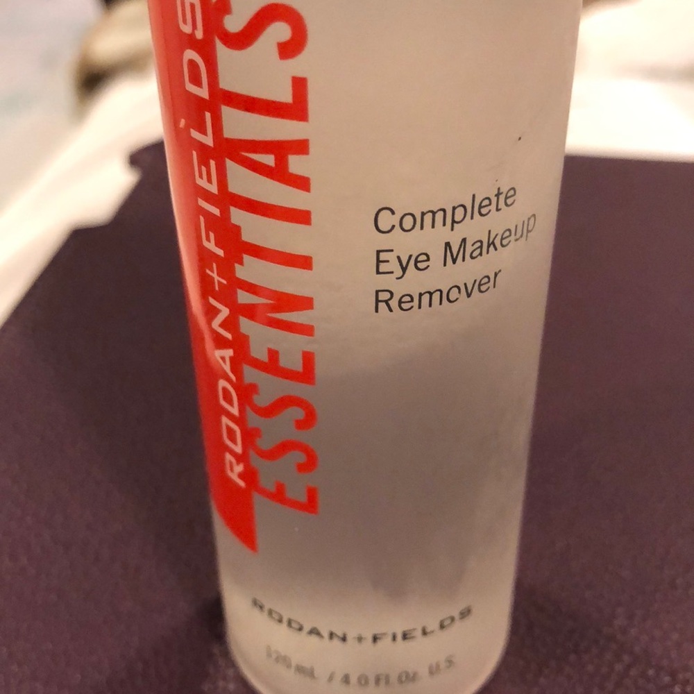 Eye makeup remover, Rodan and Fields, used once